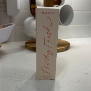 Colourpop Pretty Fresh HA Setting Mist in pale pink packaging